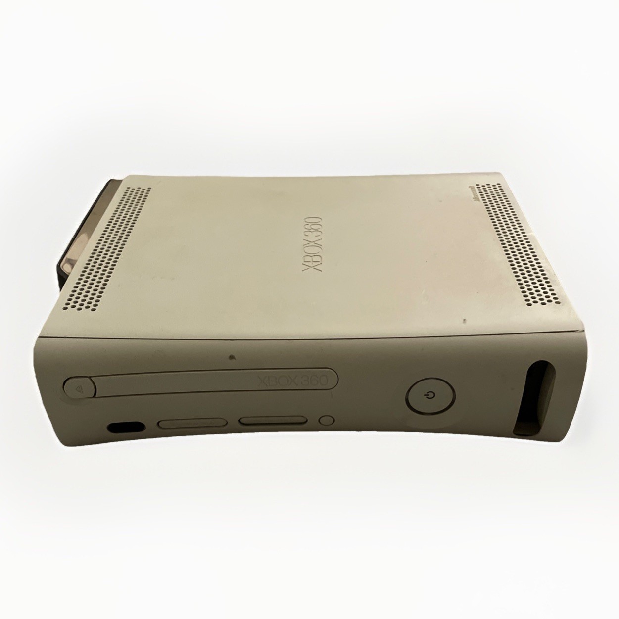 Microsoft XBOX 360 Console 120GB White With Controller & Wires (Works Great)👍