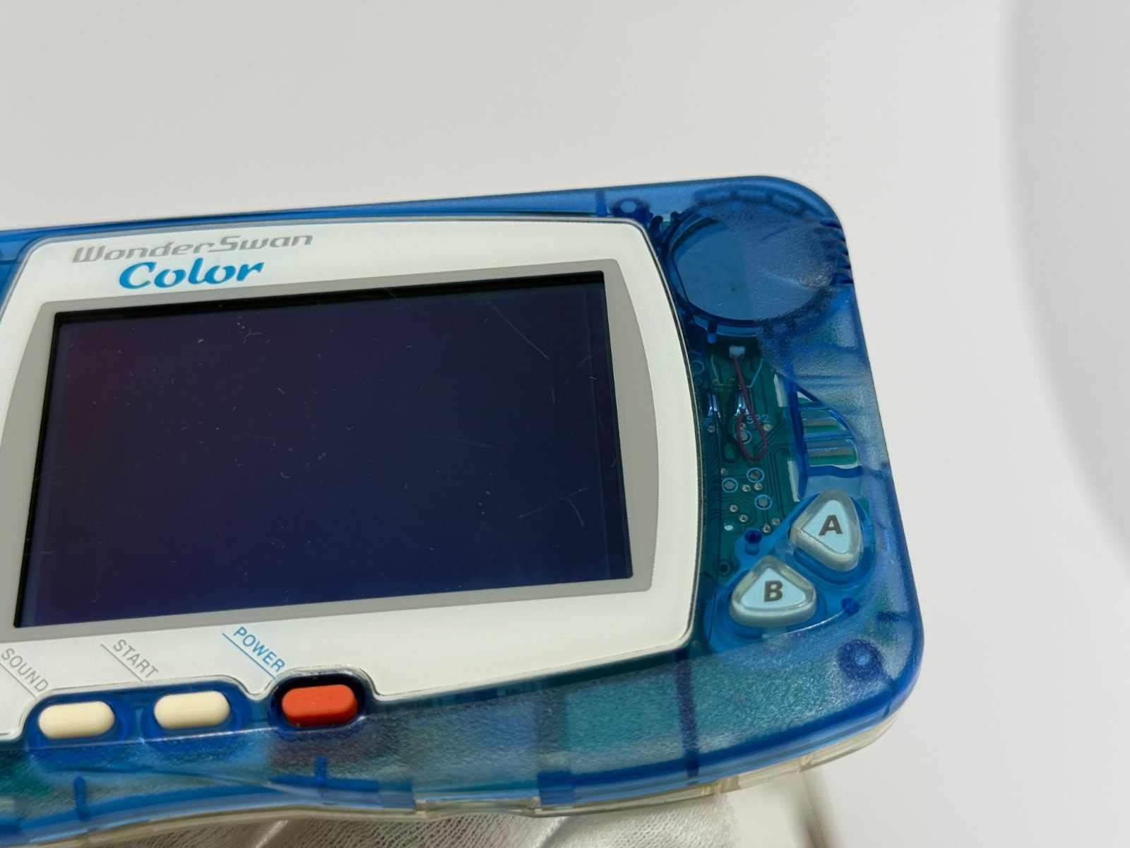 Bandai WonderSwan Color Blue WSC-001 Boxed Handheld Console Tested Working Japan
