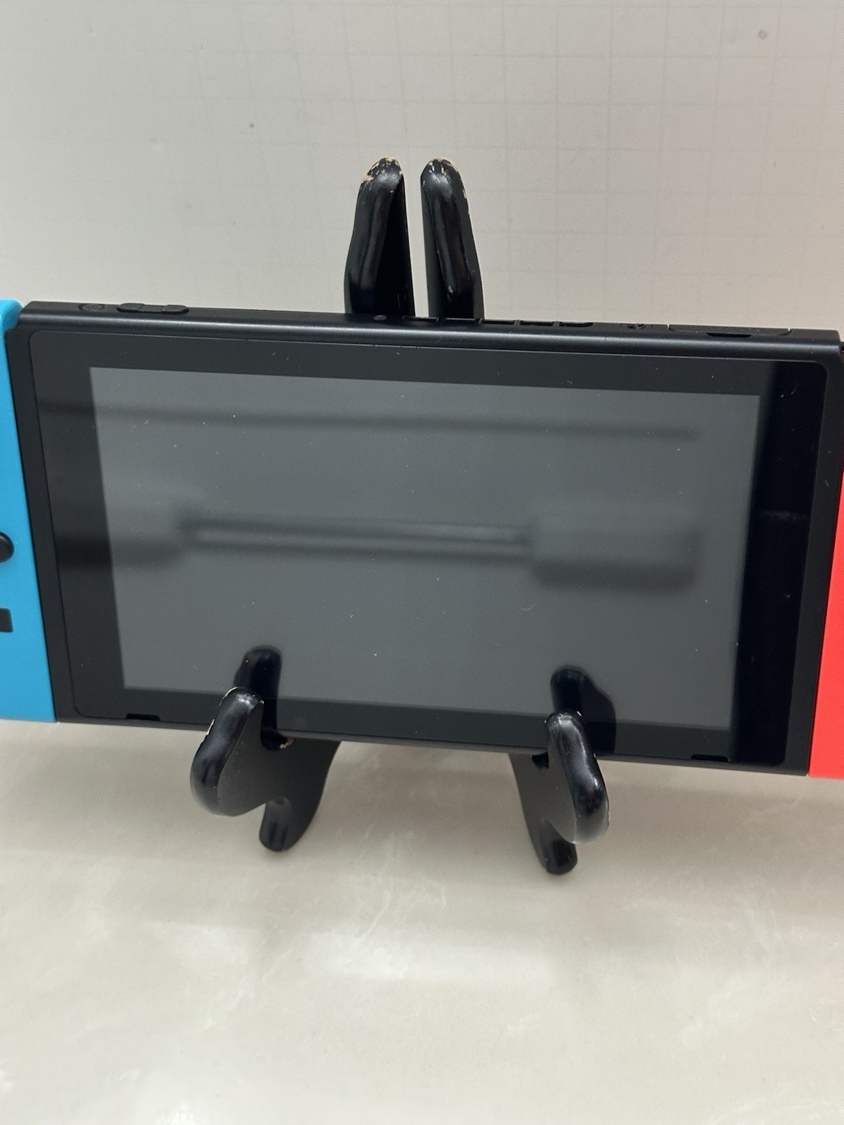 Nintendo Switch HAC-001(-01) Handheld Console – 32GB – Neon Blue/Red Tested!!