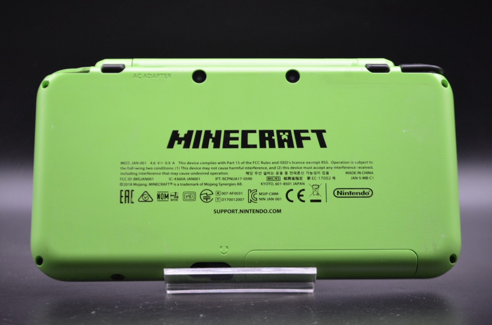 [REGION FREE] New Nintendo 2DS XL Minecraft Creeper Edition console 003