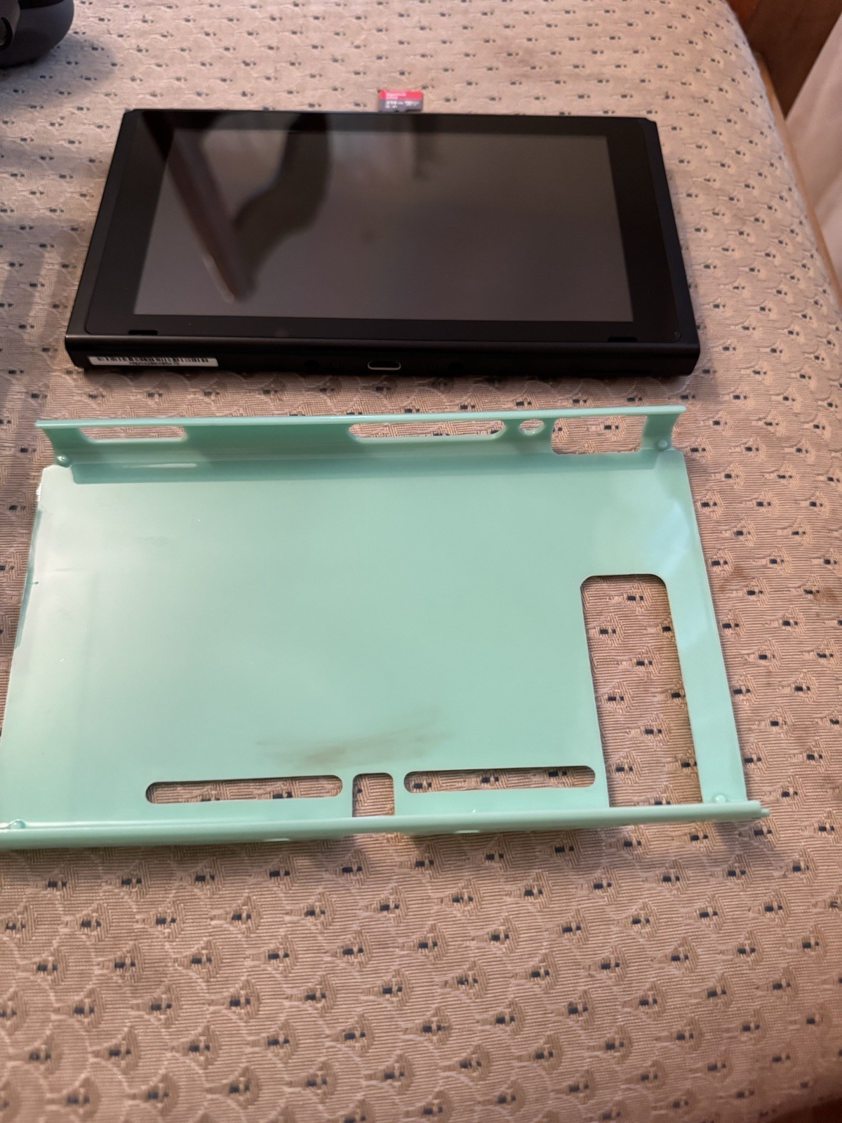 Nintendo switch tablet + 256gb sandisk + accessories