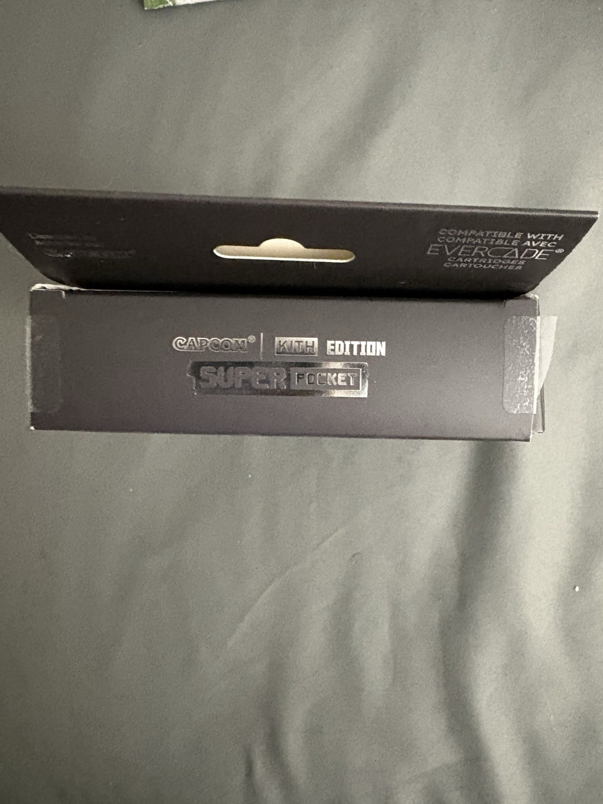 CAPCOM x KITH FOR HYPER MEGA TECH SUPER POCKET HANDHELD CLEAR CONSOLE
