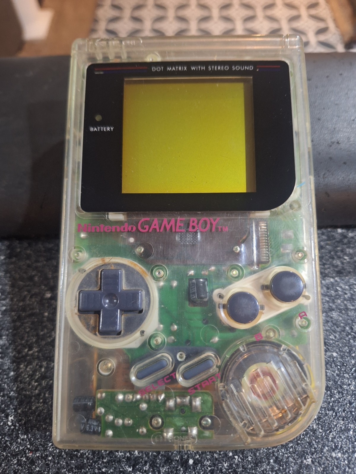 Nintendo Game Boy Original DMG-01 Console Play it Loud Clear TESTED READ