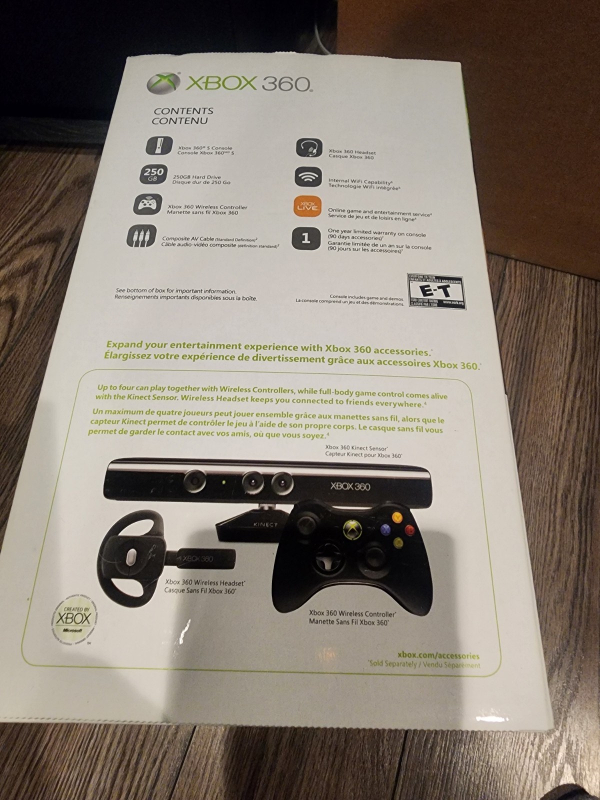 Microsoft Xbox 360 Slim S 250GB Console -New in Sealed Box-