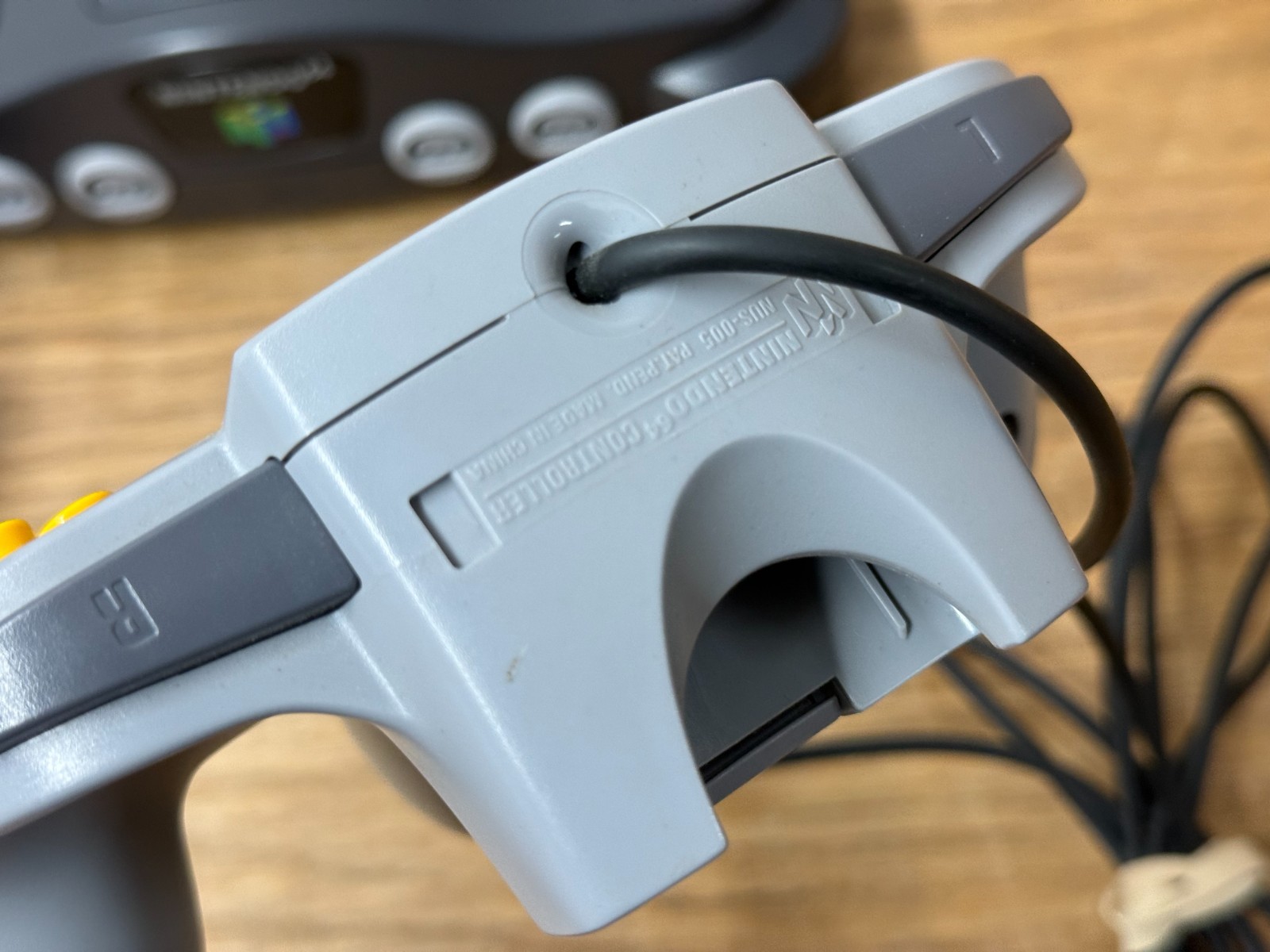 Nintendo 64 N64 Console Power Cable Controller NUS-001 Console Tested Working