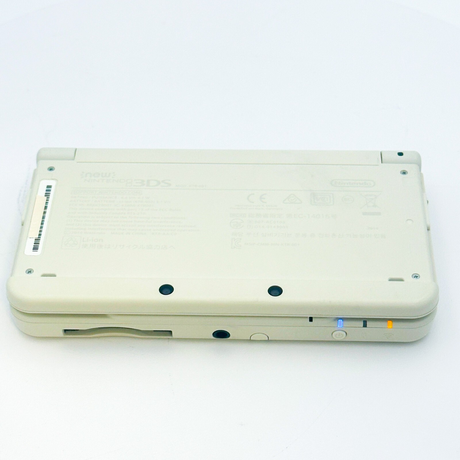 New Nintendo 3DS WHITE Console Japanese ver Good Condition Tested Used