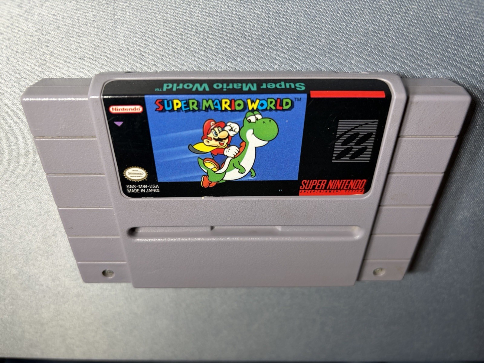 Super Nintendo SNES Console Super Mario World 2 Controller Complete Mint Cond