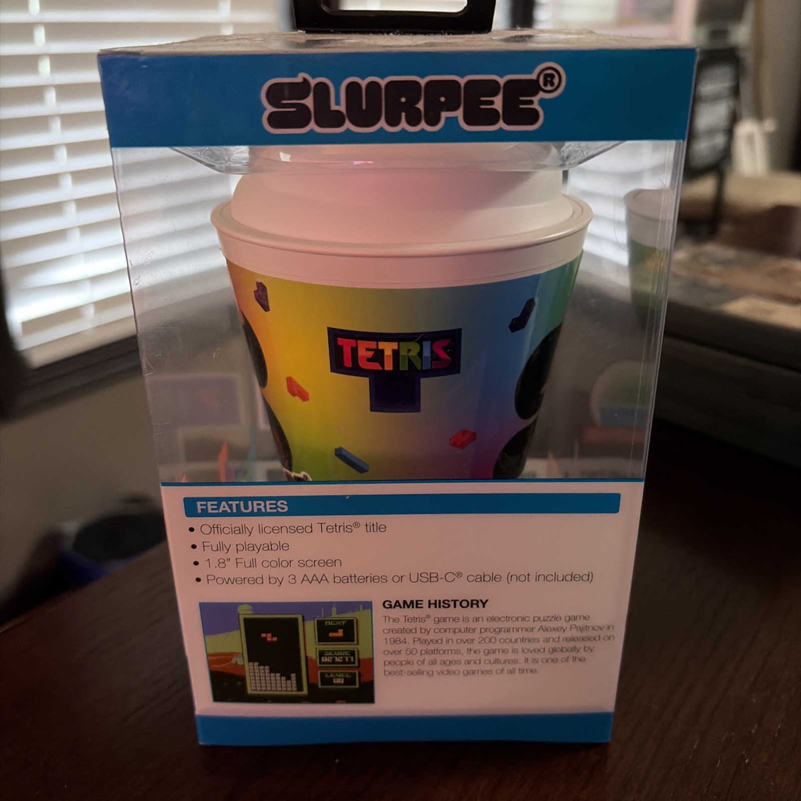 Tetris Slurpee 7-Eleven Portable Gaming System Brand New In Factory SEALED Box