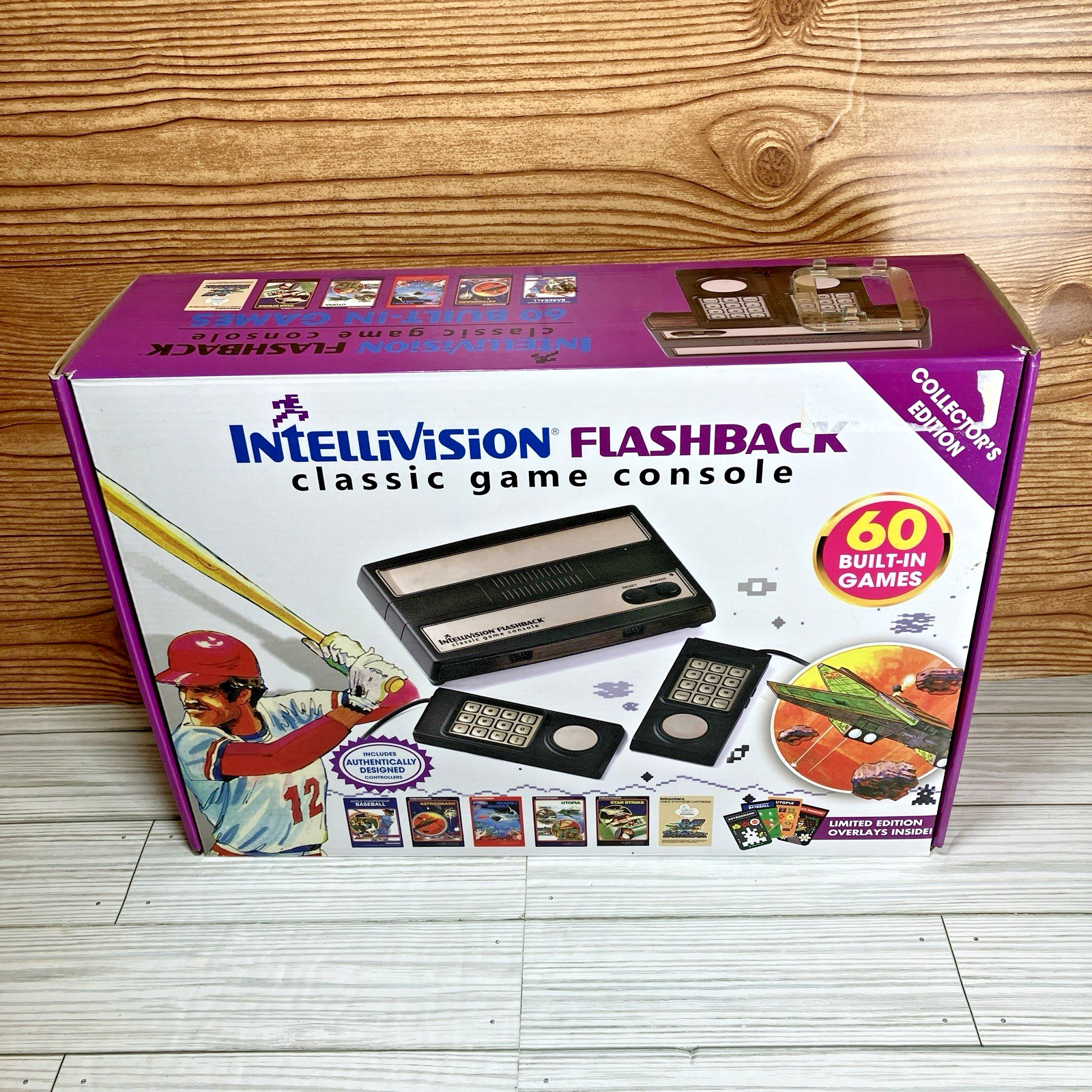Intellivision Flashback Classic Game Console Deluxe Toys r us Exclusive 60 Games
