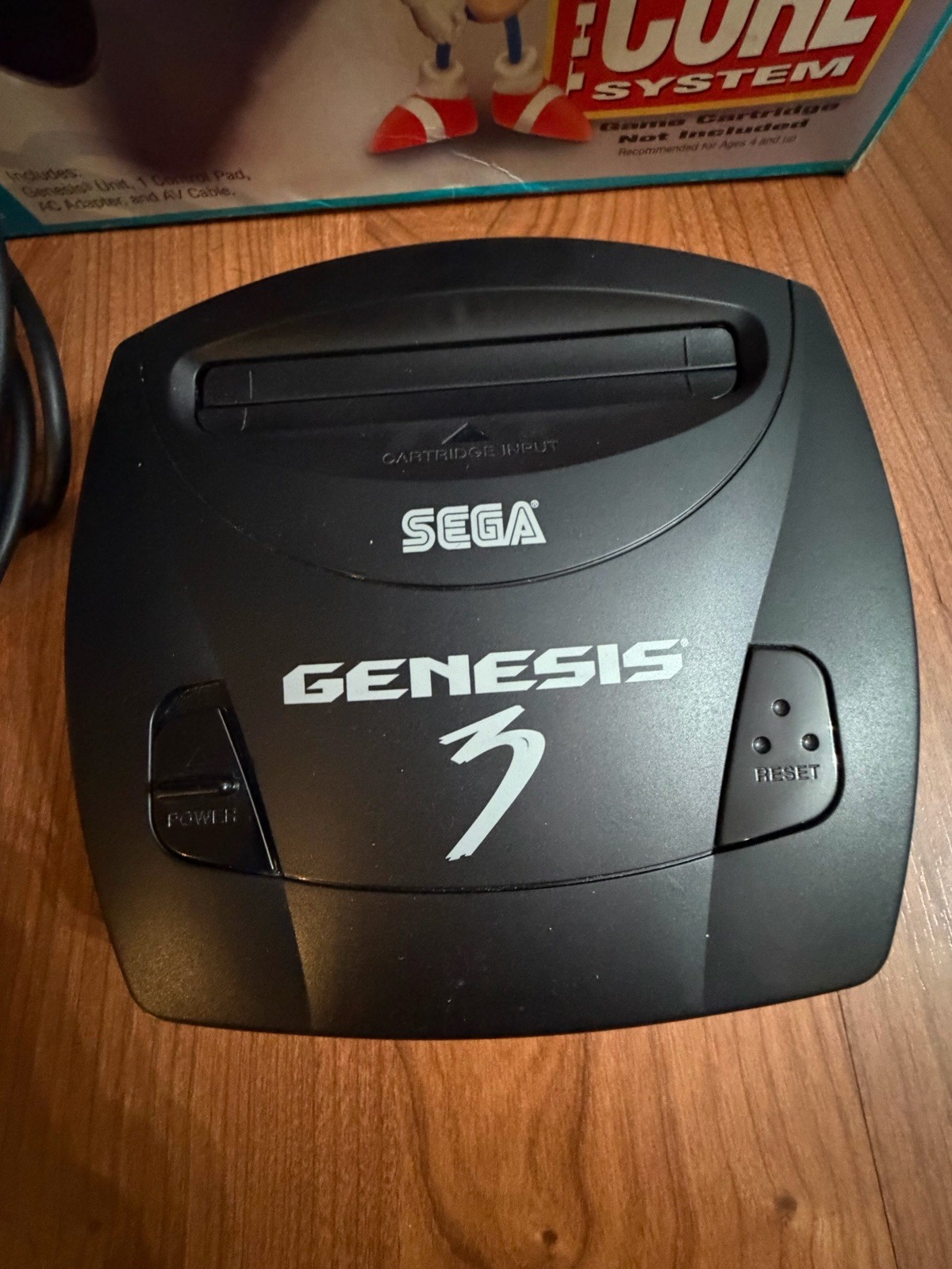 Sega Genesis III Model 3 Console Core System – Tested, come in box! No manual.