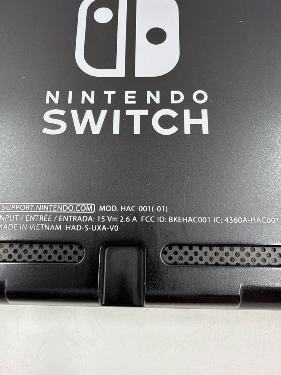 Nintendo Switch HAC-001 Handheld Console Charcoal Gray Tested Factor (MI1076648)