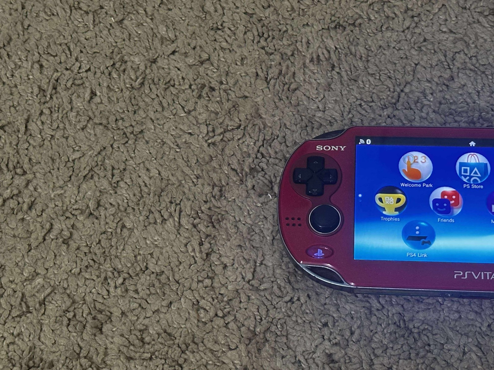 Sony PlayStation PS Vita OLED PCH-1000/1100 Red, WIFI, US Seller – SHIP IN 1-DAY