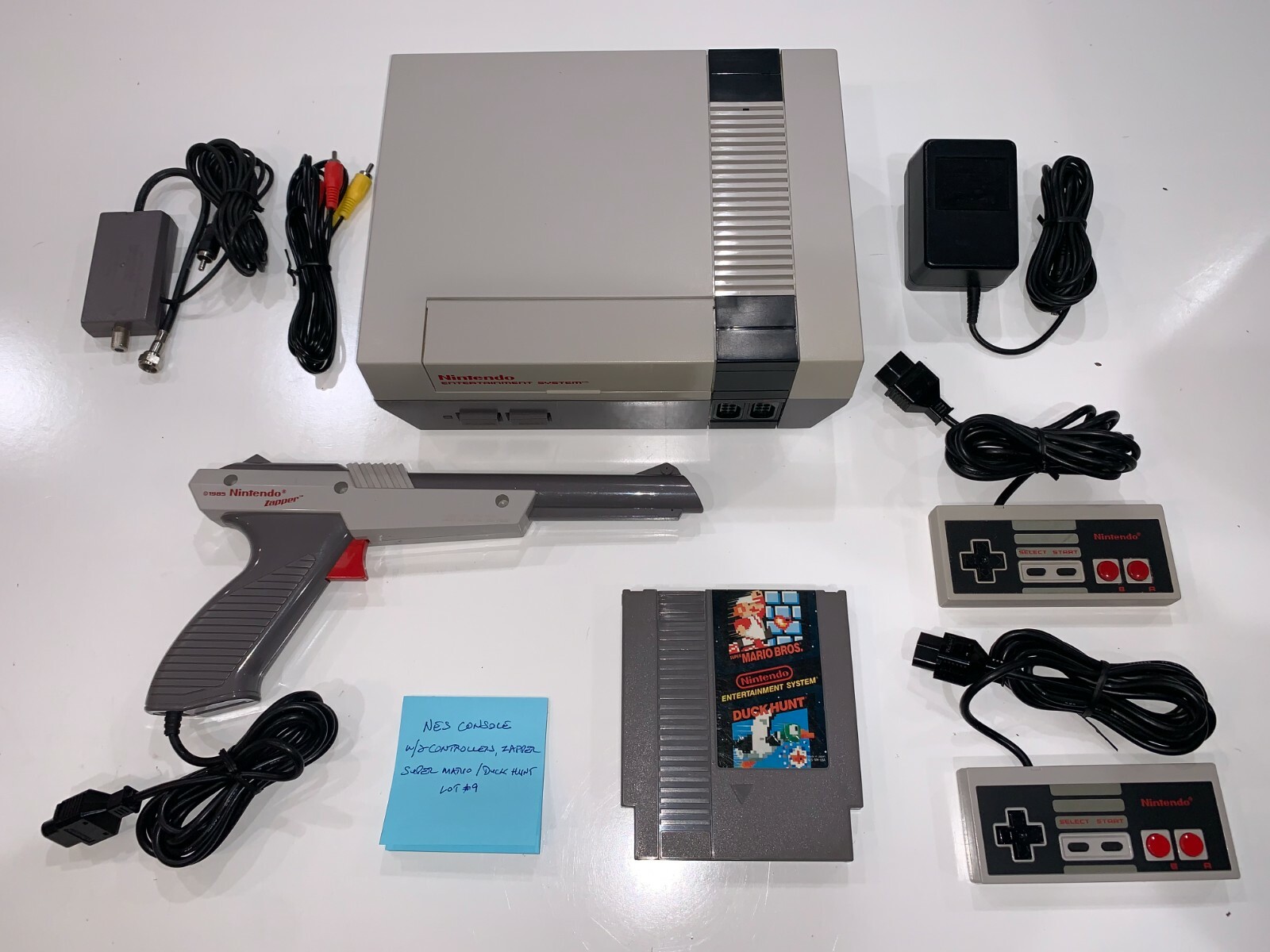 NES Nintendo System Console, New 72 Pin, Zapper, Super Mario Bros / Duck Hunt!