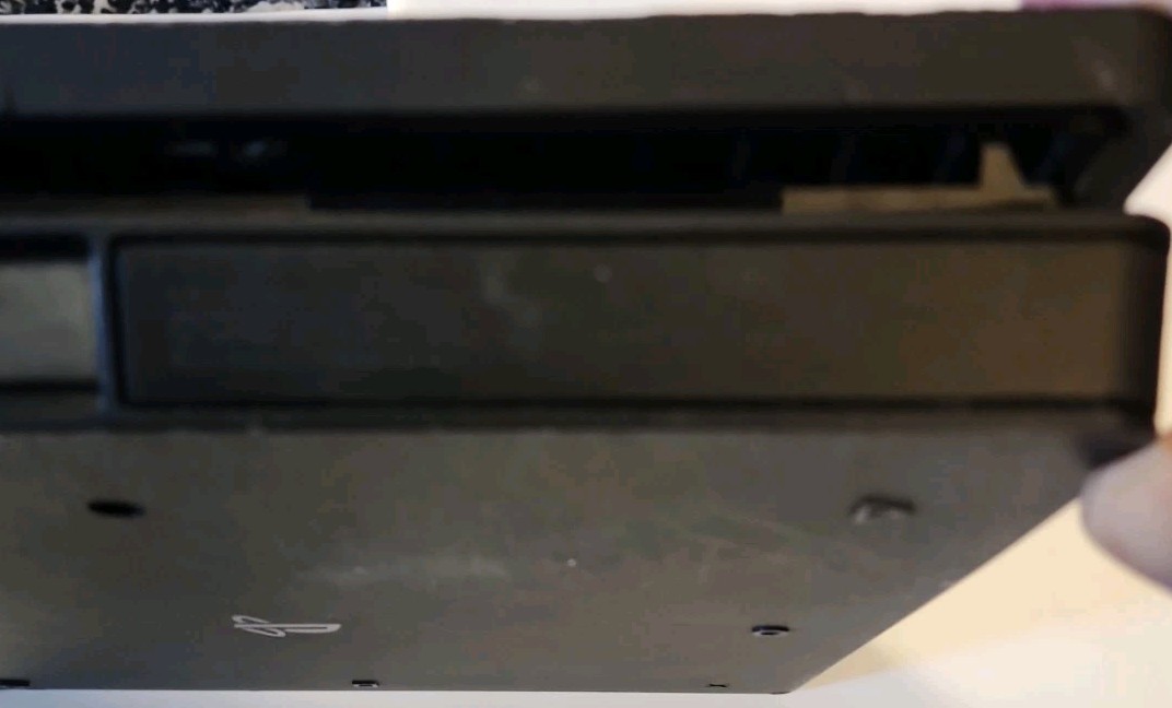 Sony Playstation 4 Slim (PS4) Black- Console Works- CD Drive Needs Repair Only