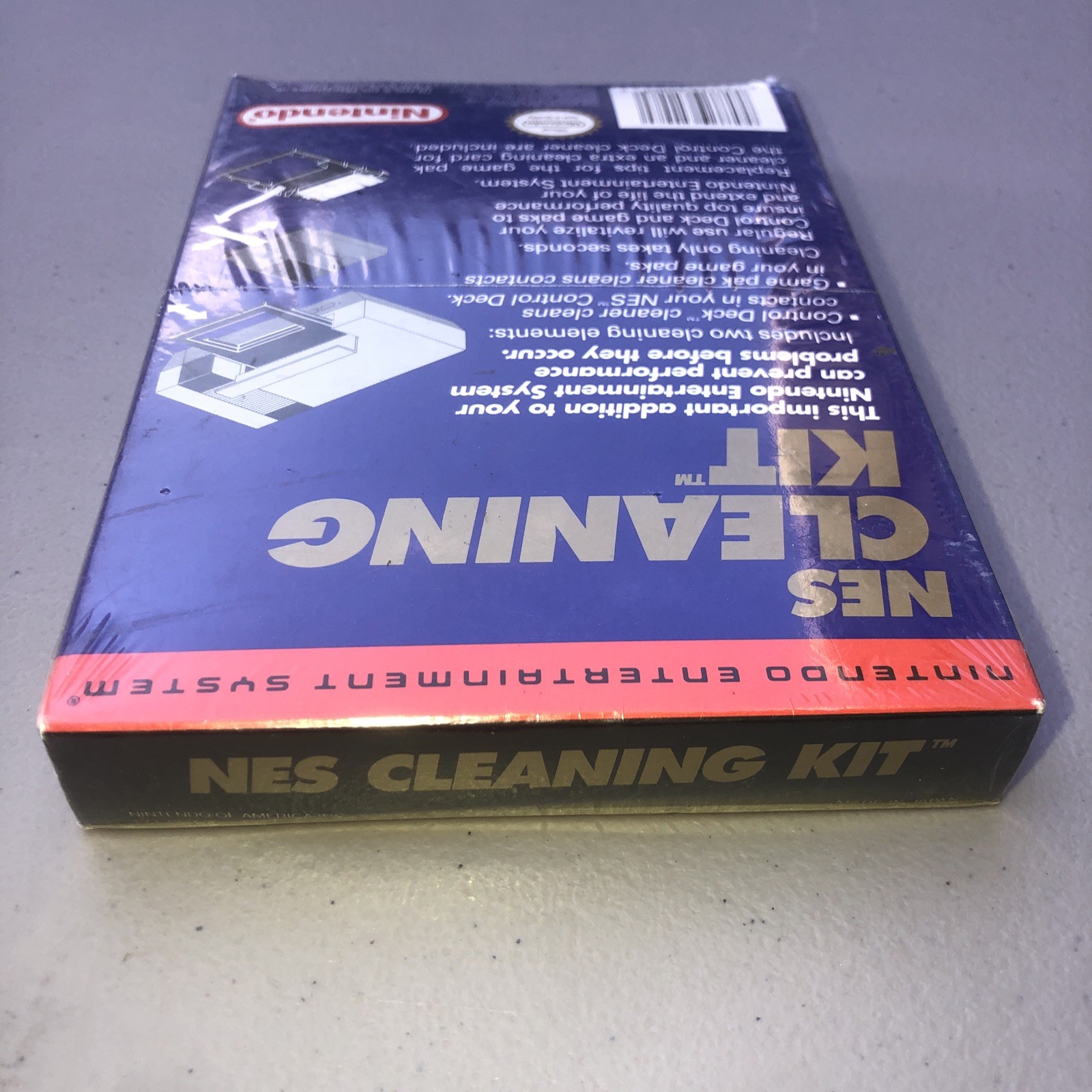 Nintendo NES Cleaning Kit – Vintage – Factory Sealed New in Box 1989