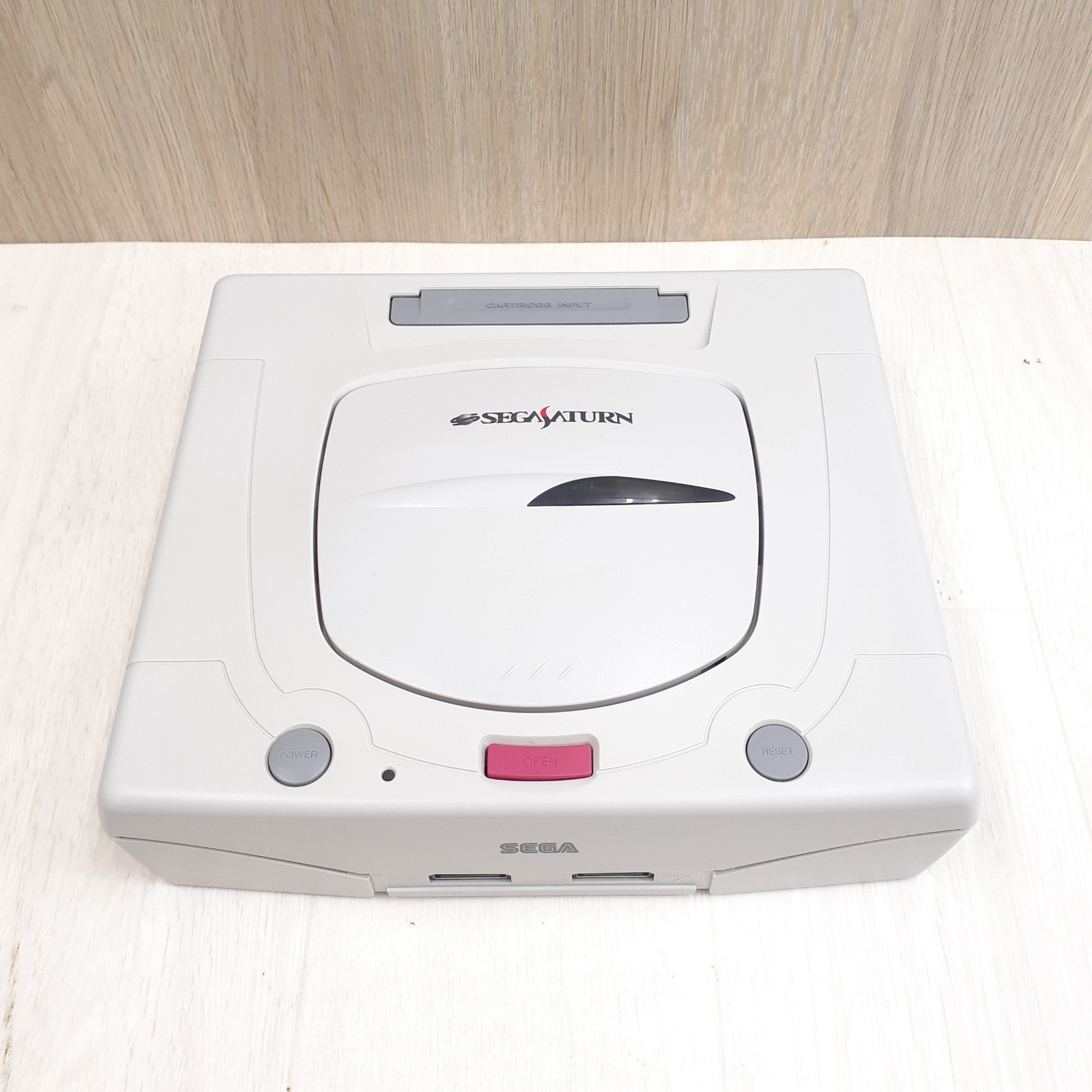 Sega Saturn Console Bundle with 3 Games & 2 Controllers V. Fighter Nights Japan