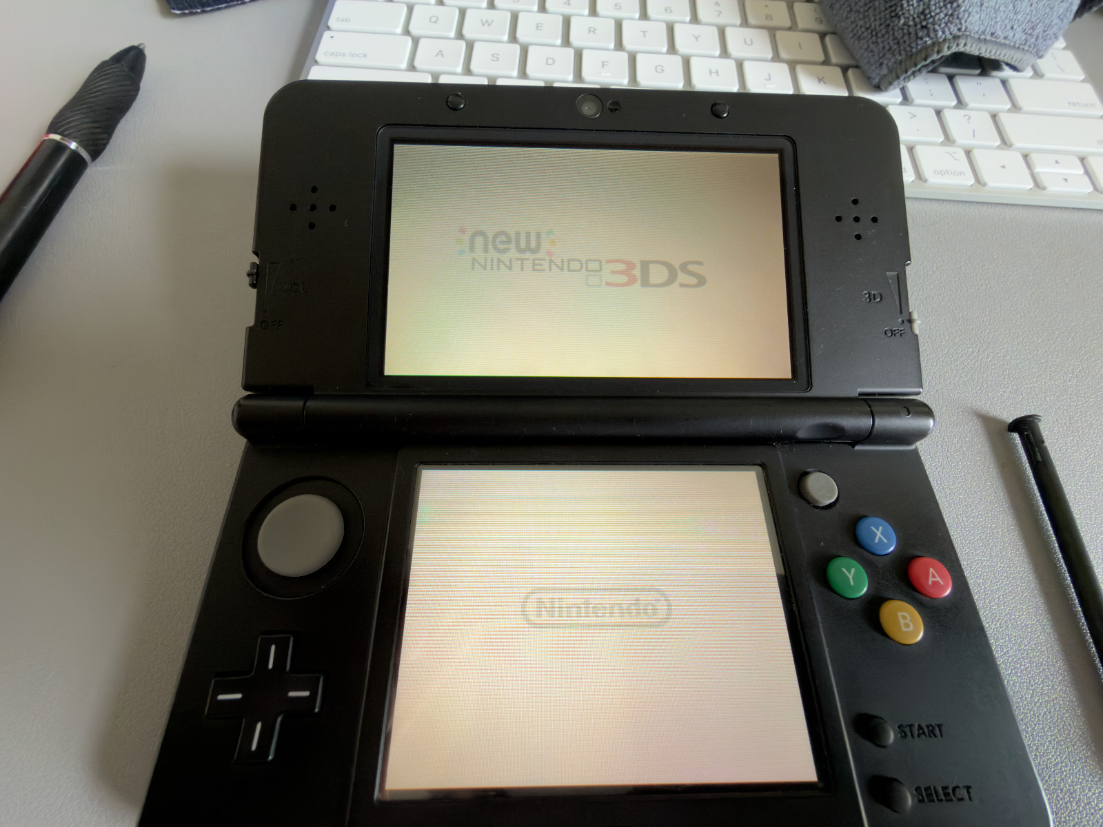 New Nintendo 3DS Black Handheld Console