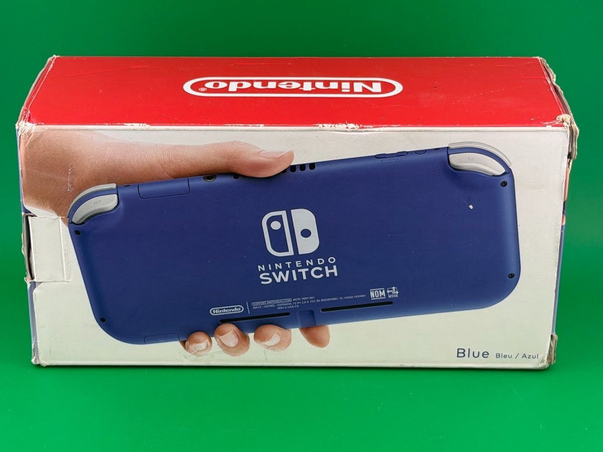 Nintendo Switch Lite Blue 32GB Handheld Console Complete CIB