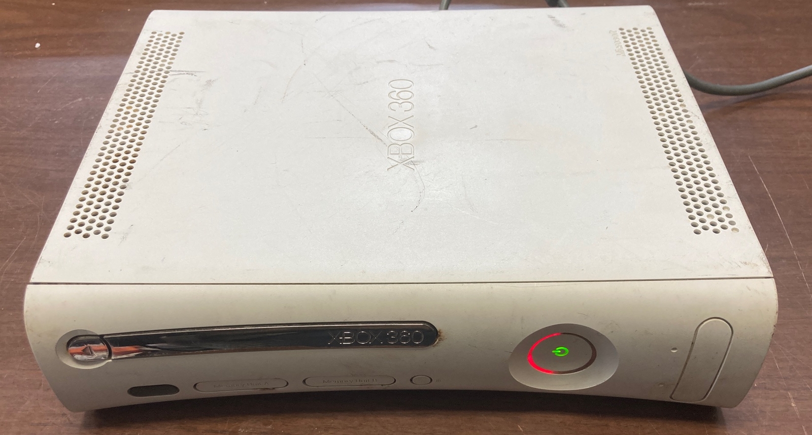 Original Microsoft XBox 360 System CONSOLE ONLY FAT NO HDD|Parts/Repair|READ