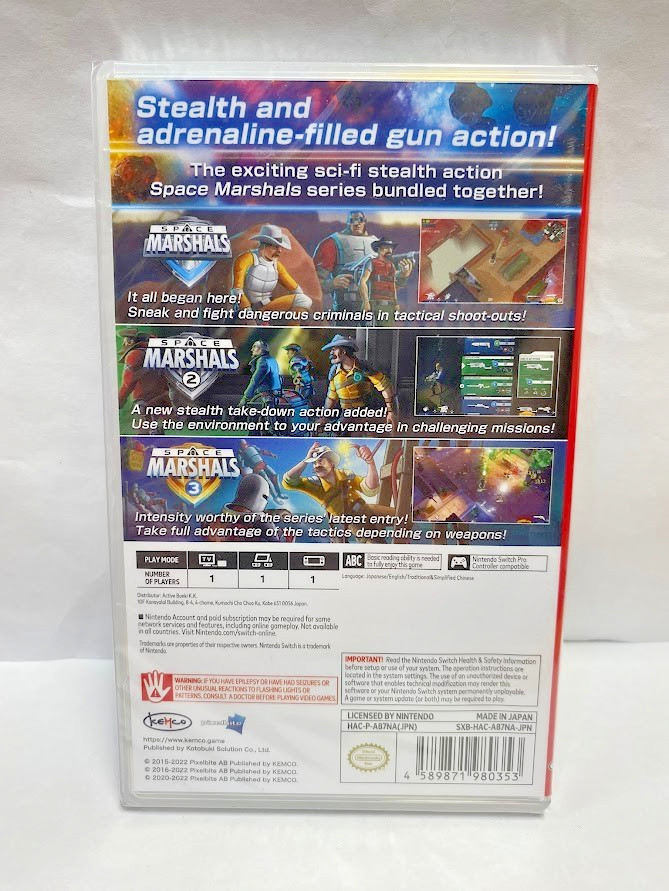 Space Marshals Collection Switch Brand New Game Special [2022 Shoot ‘em up]