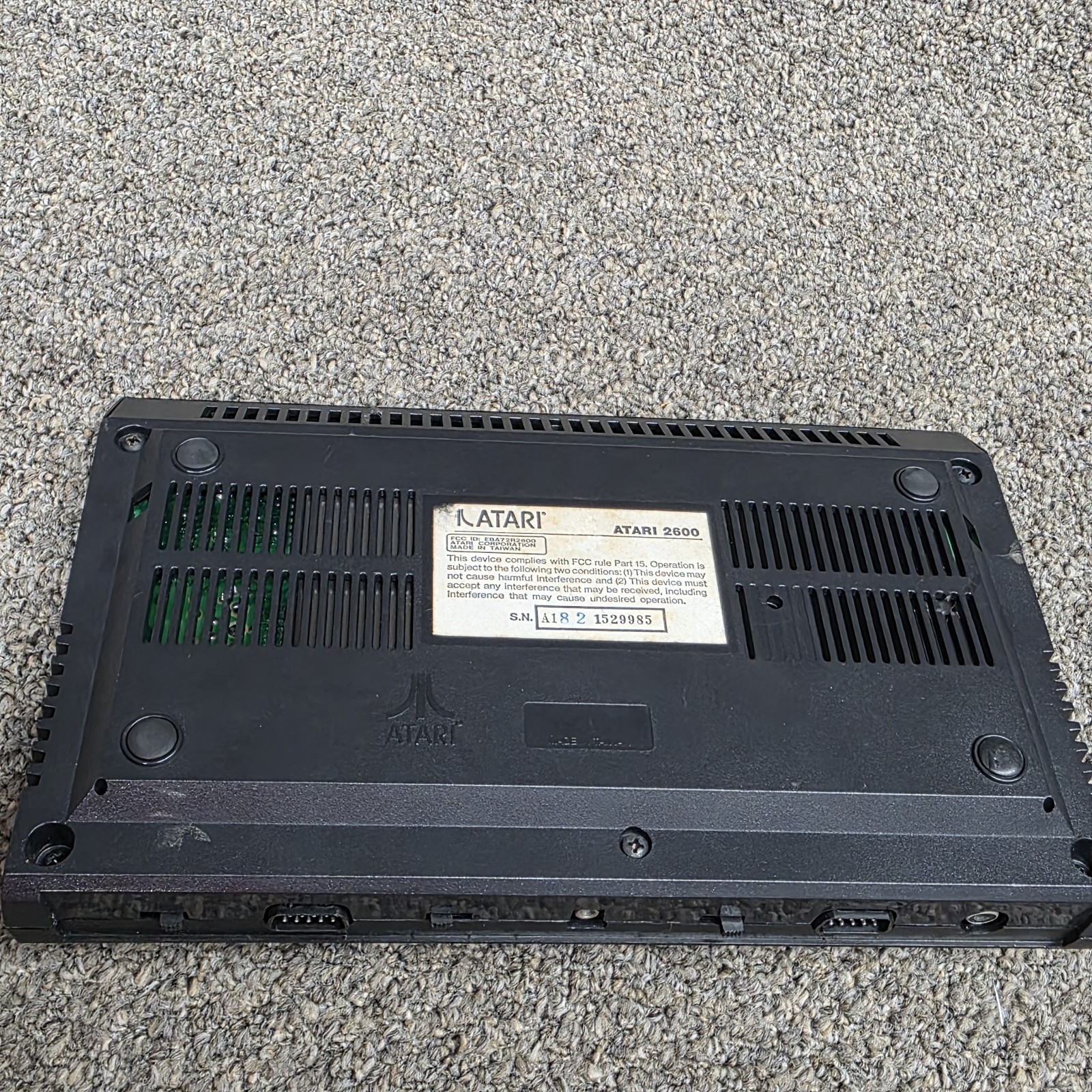 Atari 2600 JR Rainbow Console only ( Untested )
