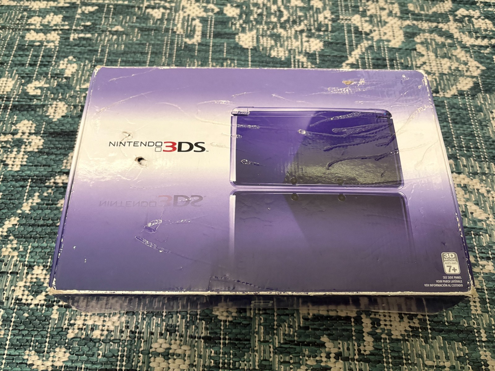 Nintendo 3DS Midnight Purple Console Bundle – Complete in Box with 9 Games Zelda