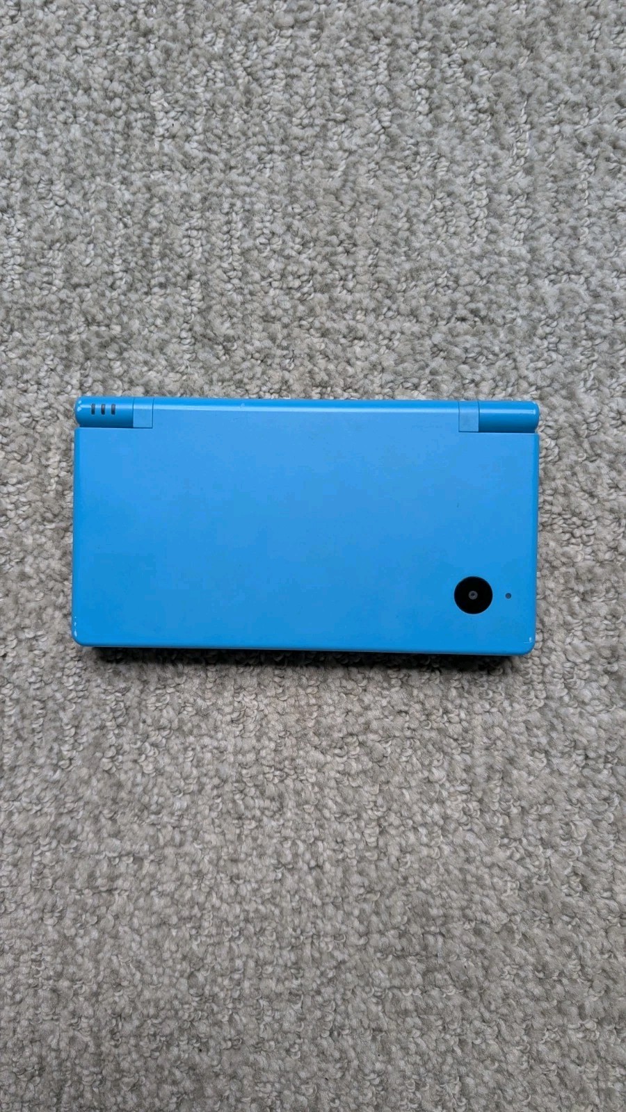 Nintendo DSi Light Blue Handheld Console Game System w/ Charger & 2 Games