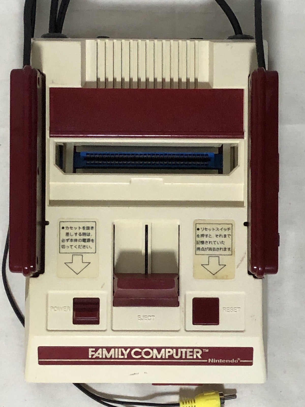 AV Mod Famicom Console Nintendo FC HVC-001 Japan Tested Working H12096658