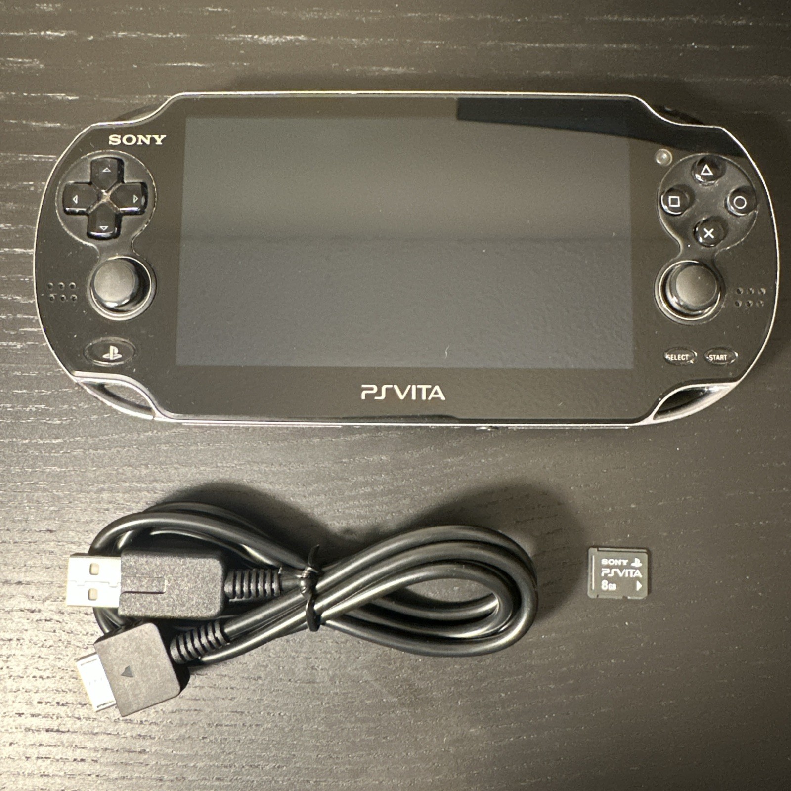 Sony PS Vita PCH-1100 Crystal Black OLED WiFi /3G Model – Fast Shipping