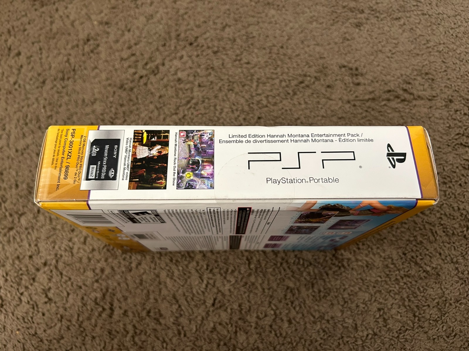 NEW Sony PSP 3000 Handheld System PlayStation Portable Hannah Montana Edition