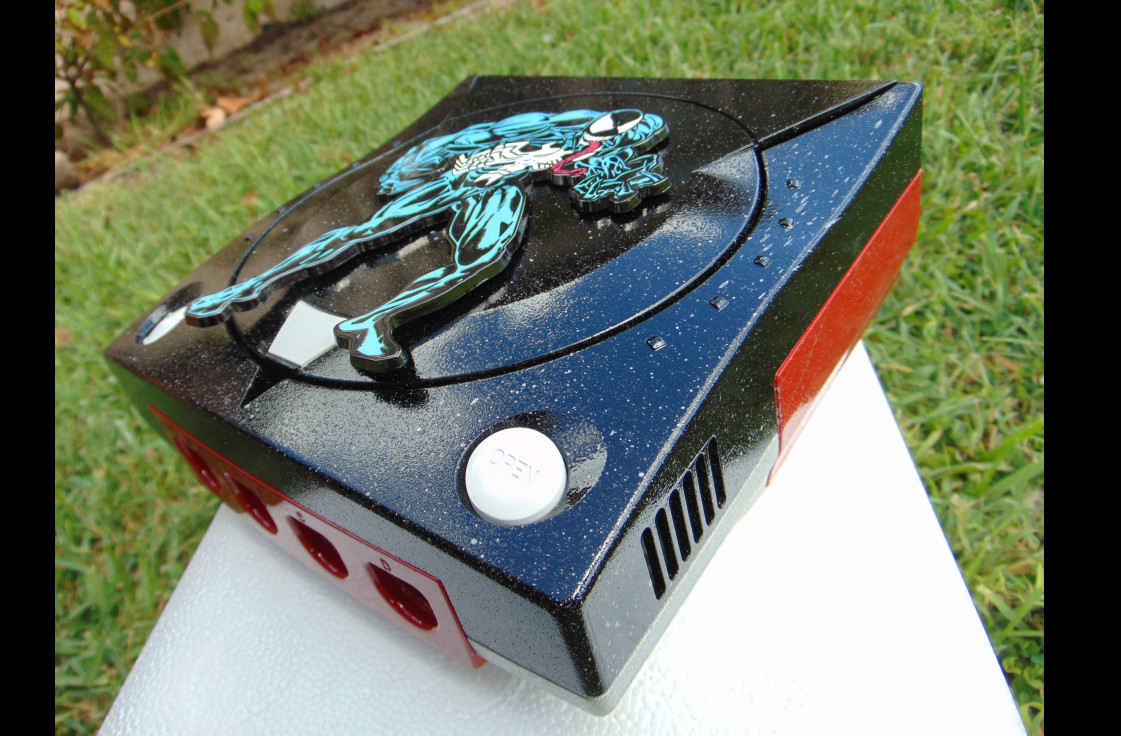 💙 SEGA Dreamcast HKT 3020 Home Console 🌟 red edition 💙 ✨ ❤️✨ ❤️ red leds