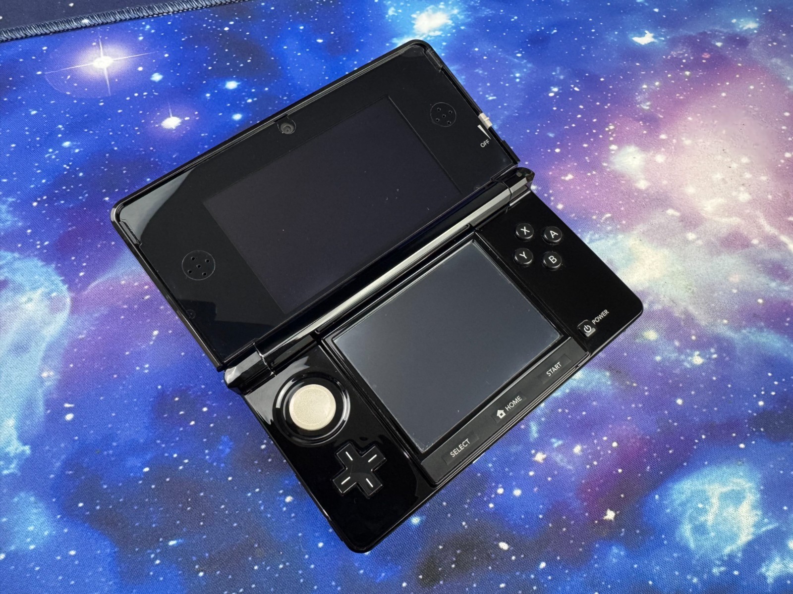 USB INBUILT CAPTURE CARD Clear Black Original Nintendo 3DS Console REGFREE