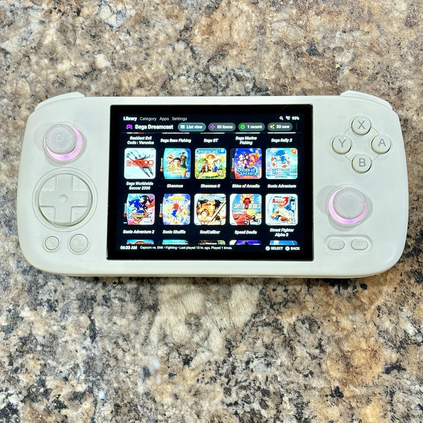 Anbernic RG406H Gaming Handheld, 128GB + 256GB Card, Custom Ready To Play