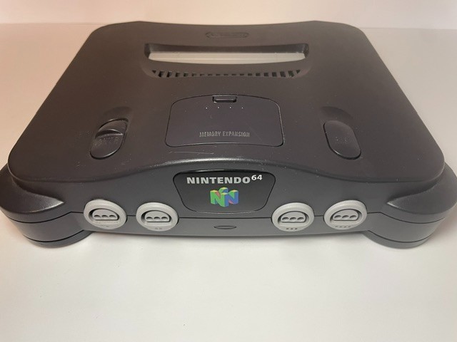 NINTENDO 64 N64 Console Grey Complete Bundle w/ Controller Tested Works