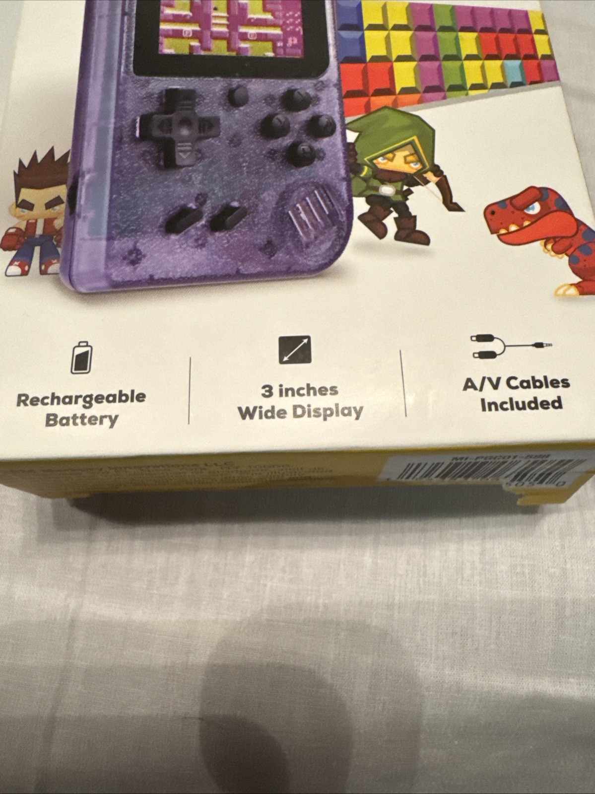 Merkury Innovations Arcade Fun Portable Game Console 200 Games