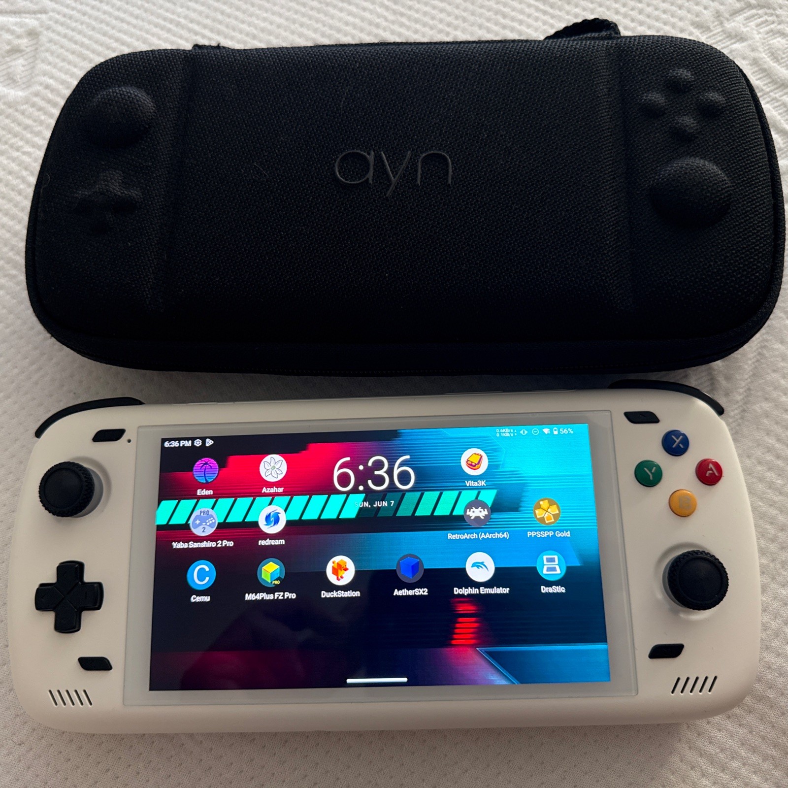 Ayn Odin 2 Pro White, 12GB RAM, 256GB Storage