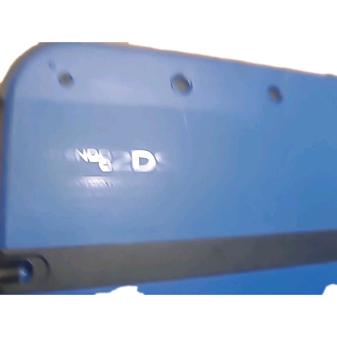 Nintendo 2DS Launch Edition Blue Handheld System for Parts or Repair