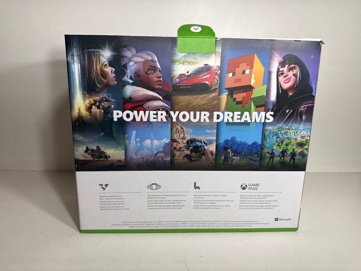 XBOX SERES S 500GB W/ACCS *NO HDMI CORD* *READ DESCRIPTION* (P17030486)