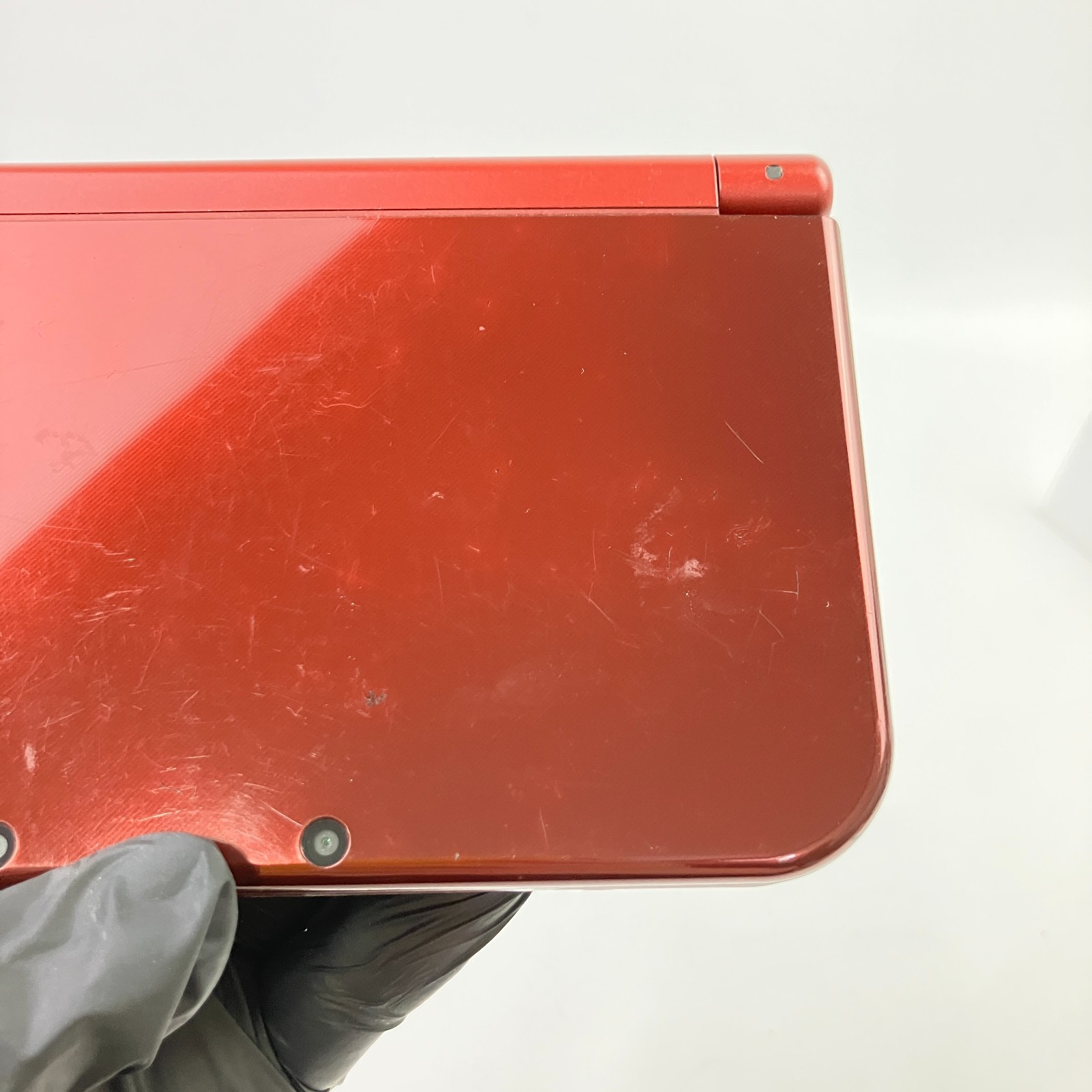 Nintendo new 3DS LL XL Metallic Red Console Rank A Region Japanese Only 43