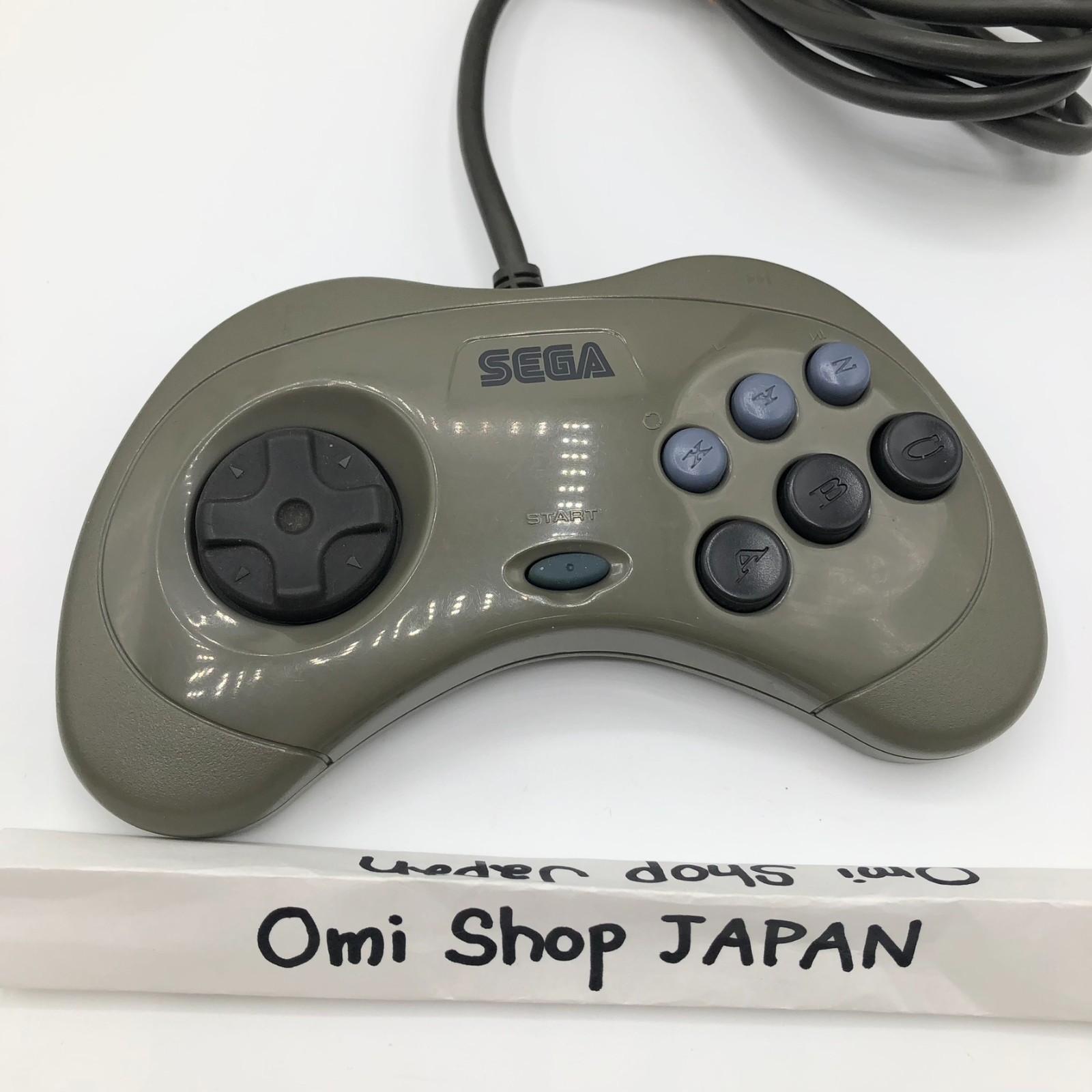 Sega Saturn SS Console HST-3210 Grey Tested working NTSC-J w/2 Controllers+Cable