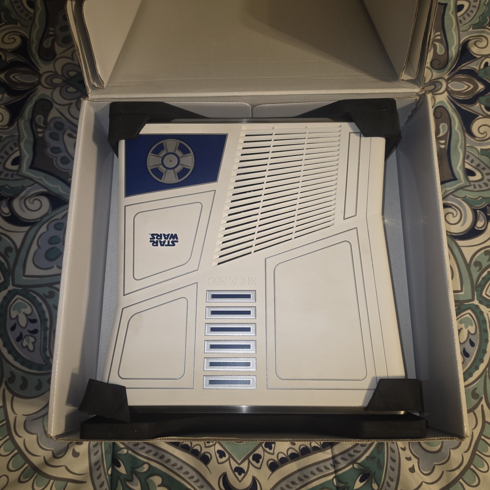 Star Wars R2-D2 Limited Edition CIB Complete Xbox 360 Matching Serial w C-3PO