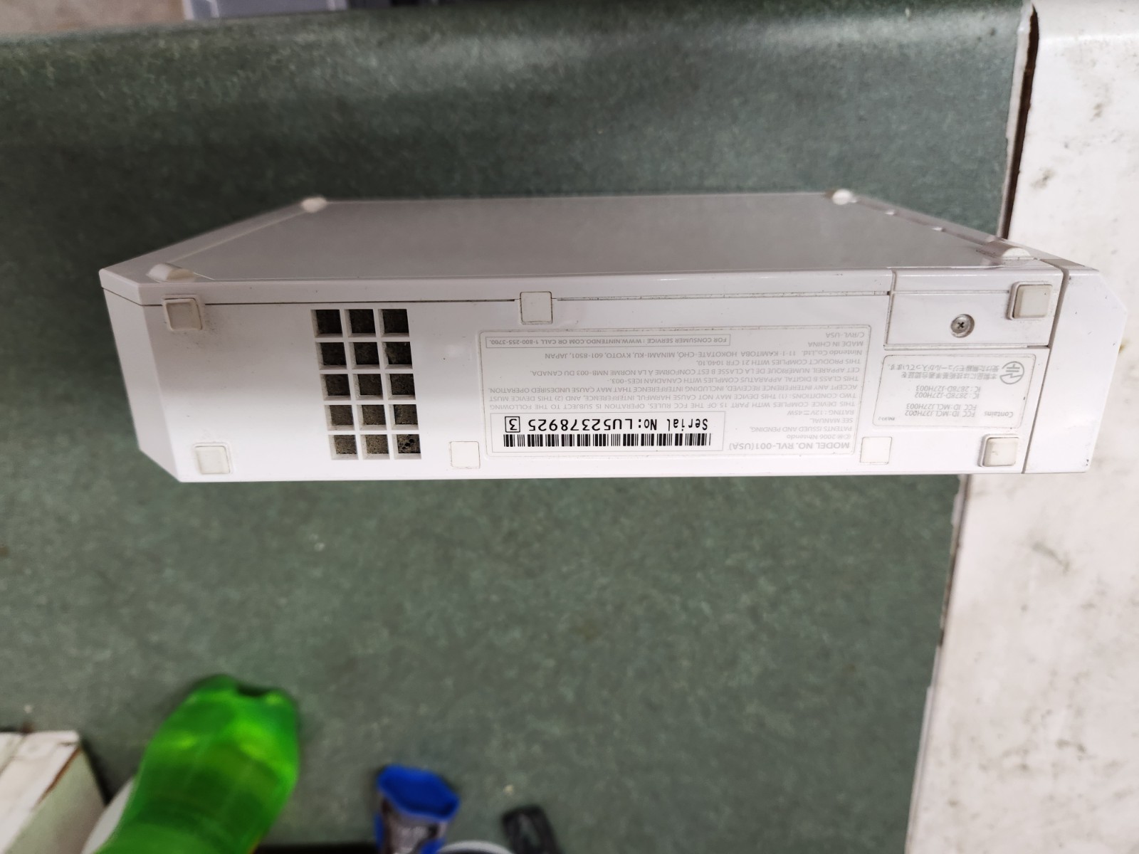 Used Nintendo Wii RVL-001 White – Parts Console Only