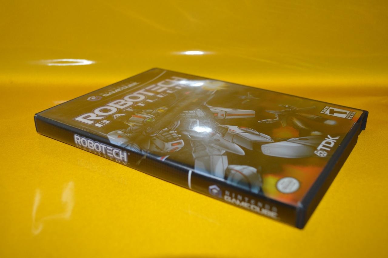 Robotech Battlecry 2002 ( Nintendo GameCube ) Disk, Case, Manual & Tested !