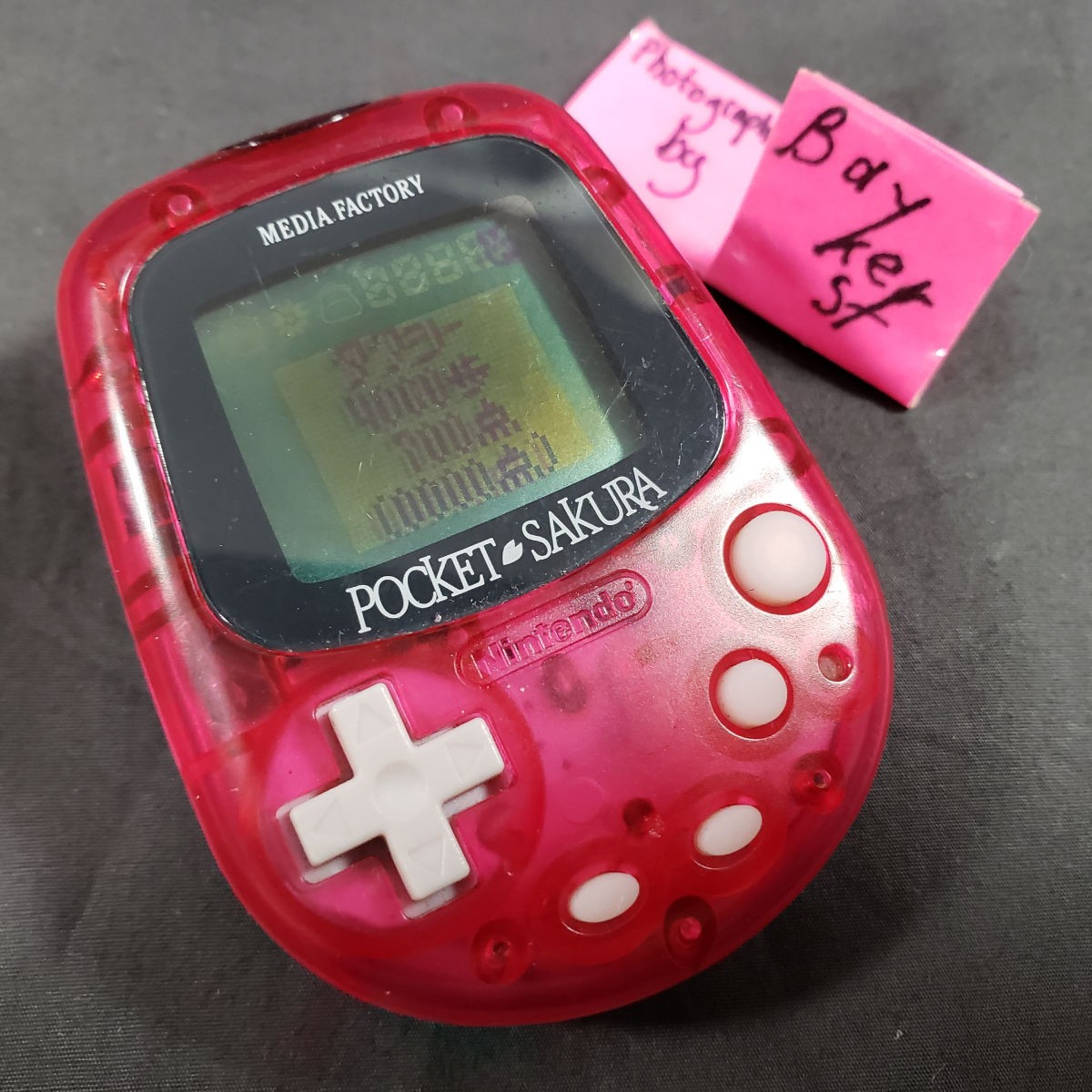 Pocket Sakura Pink COLOR LCD Virtual Pet Pedometer Game MPG-002 SK wars Japan