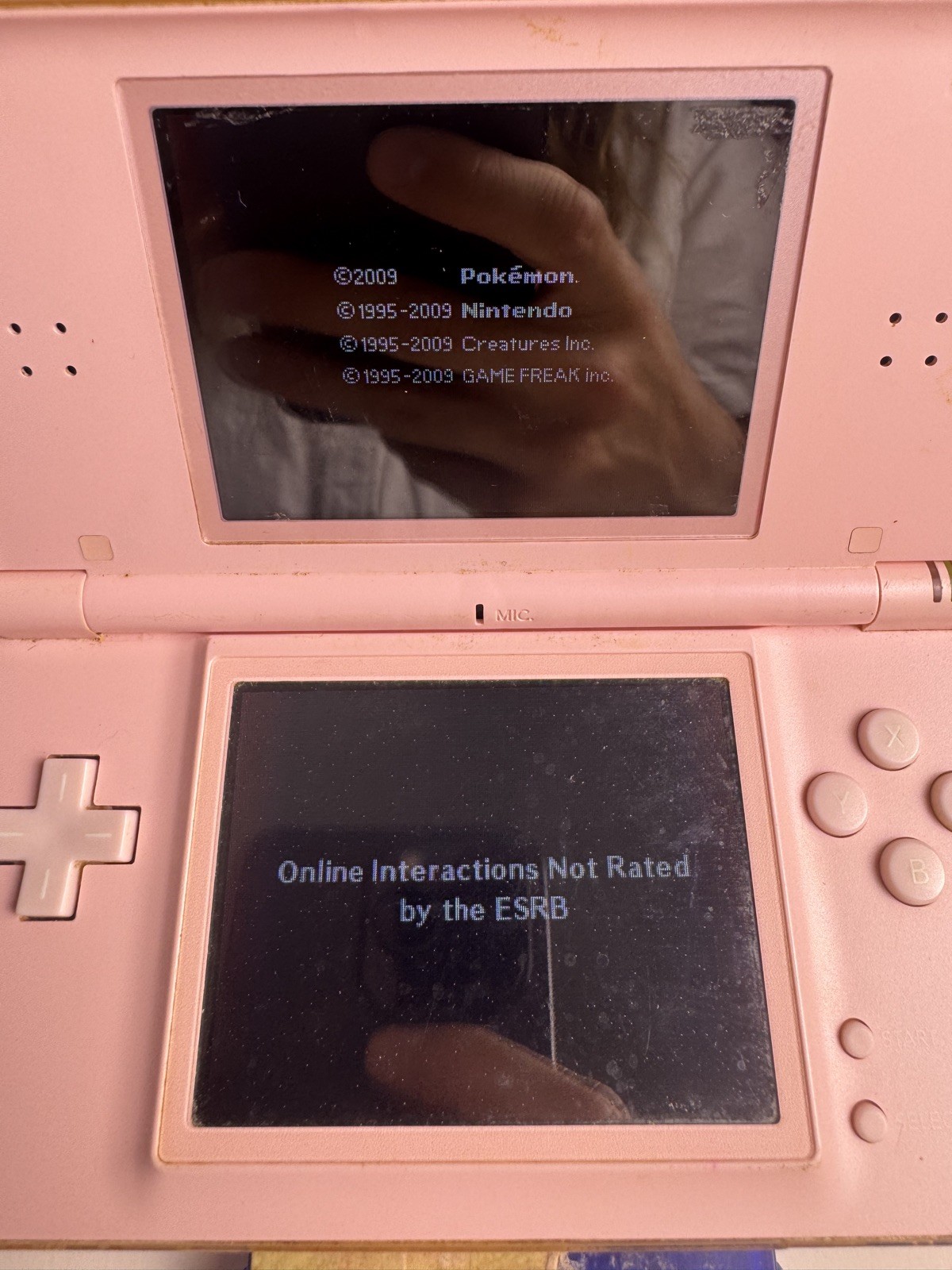 Nintendo DS Lite Tested Working No Charger No Games included Pink See pictures￼