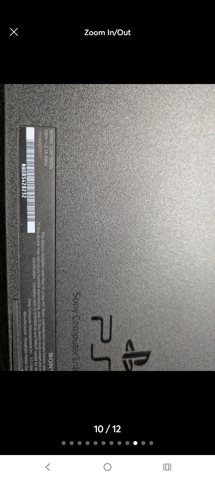 Sony PlayStation 4 Slim Bundle, 500GB, Tested Working Console With 12 Games