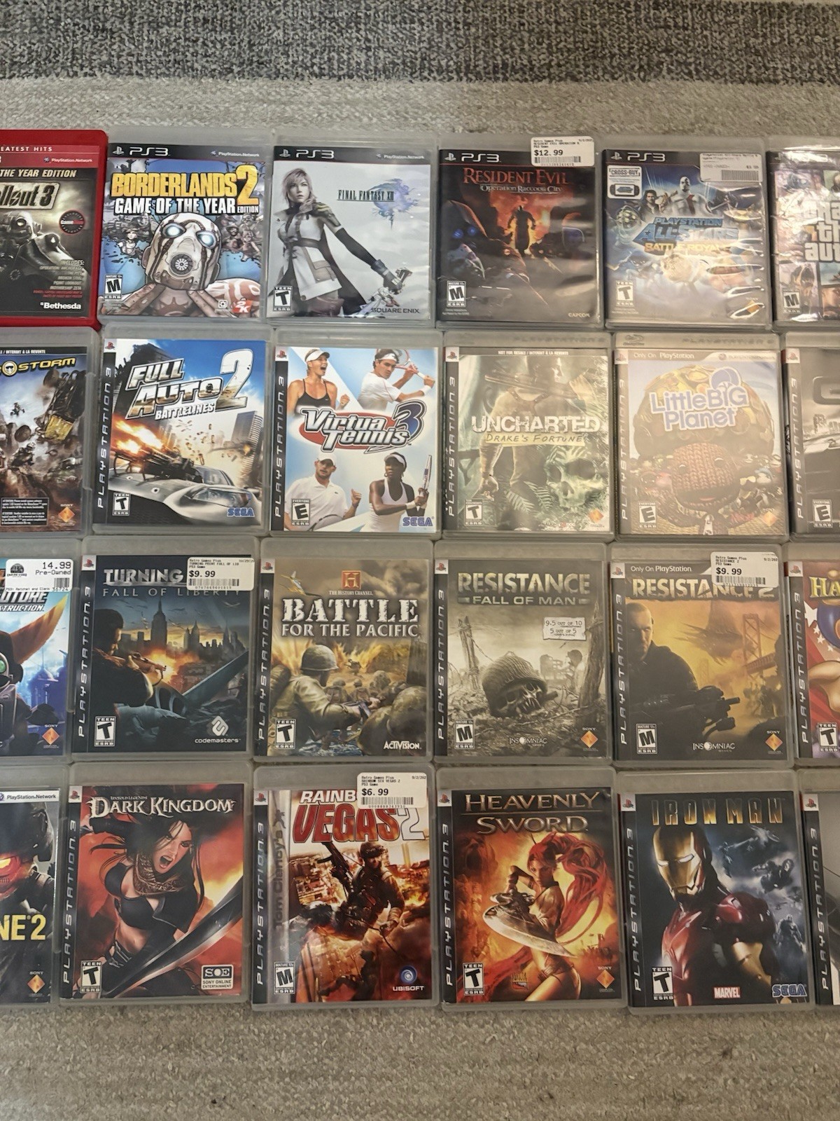PlayStation 3 80GB Console with 37 Games!