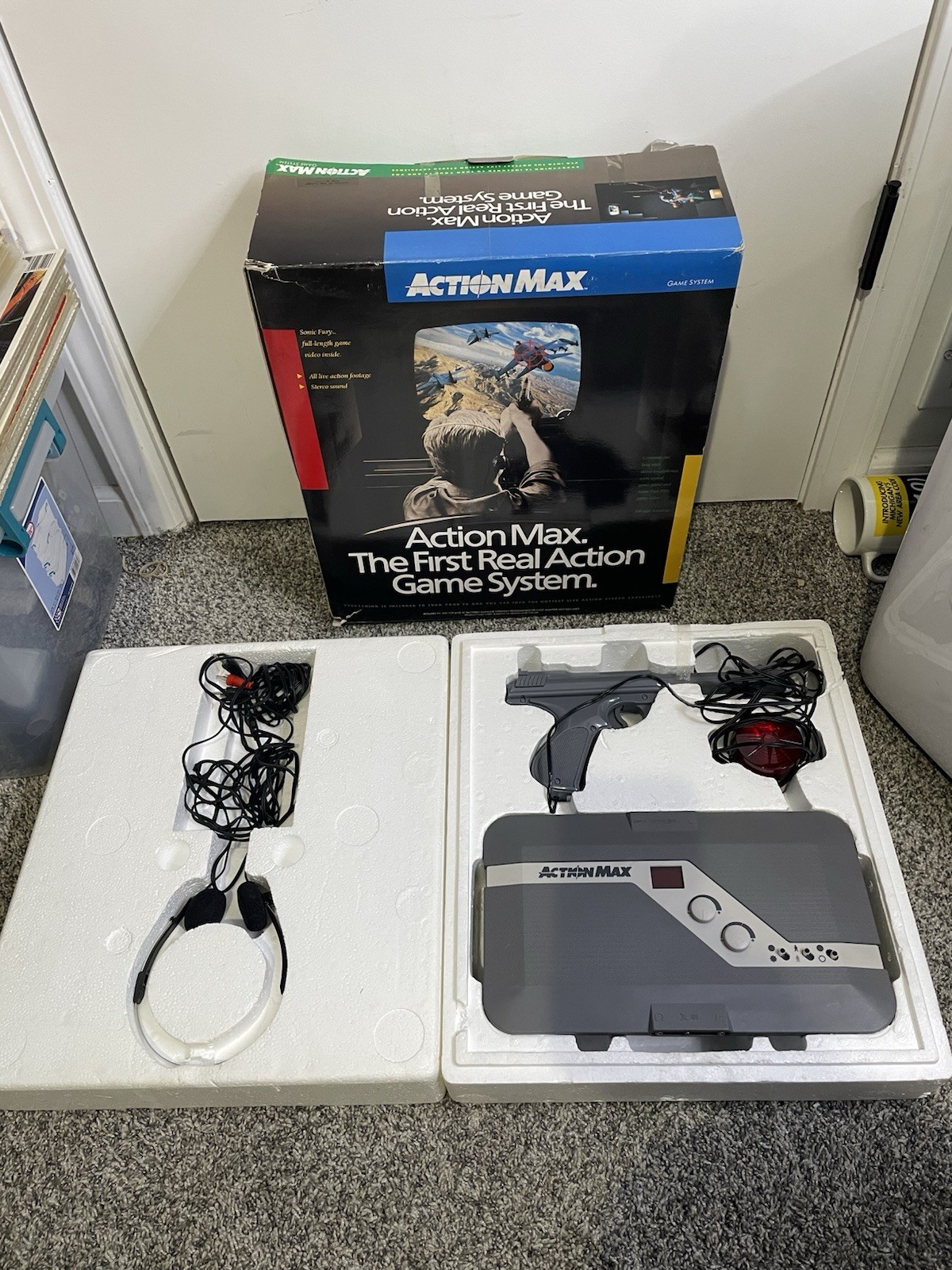 1987 Action Max The First Real Action Game System Not Complete R10
