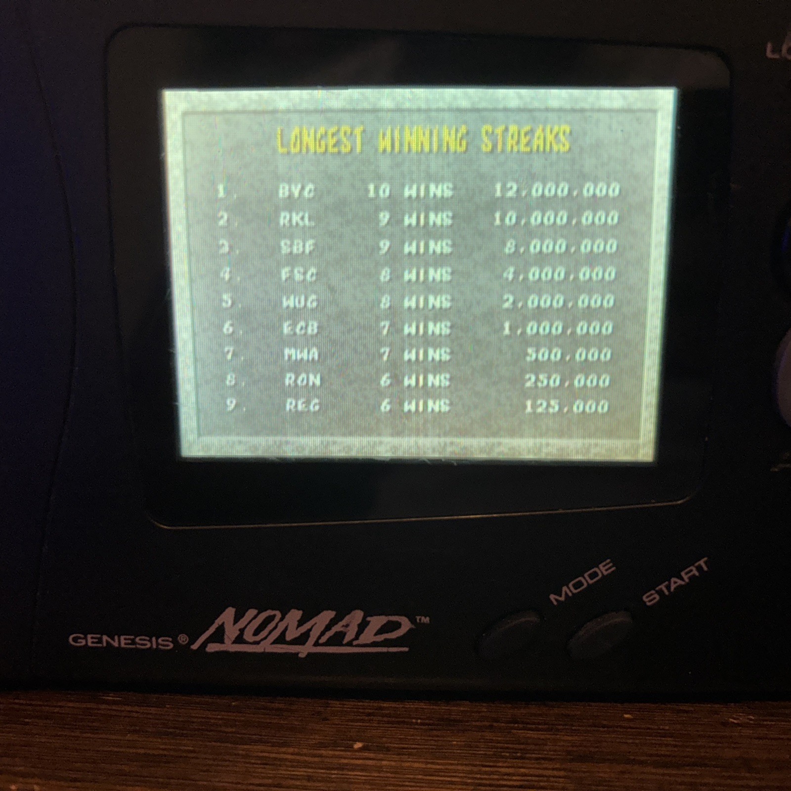 Sega Nomad Console