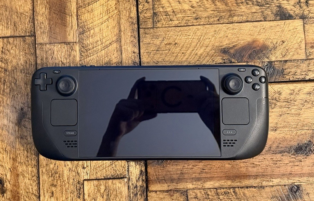 Valve Steam Deck OLED 512GB w/ Case, Charger, and 1TB Lexar gaming micro sd
